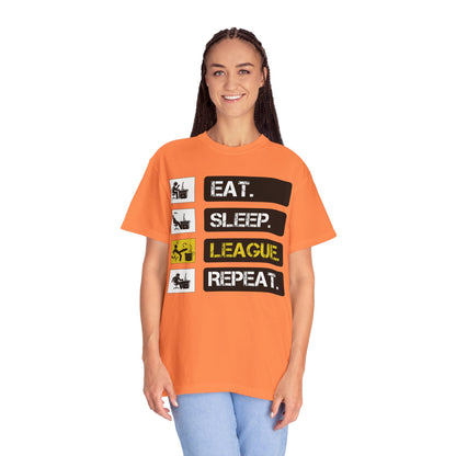 Eat. Sleep. League. Repeat. - Funny League of Legends Gamer Apparel