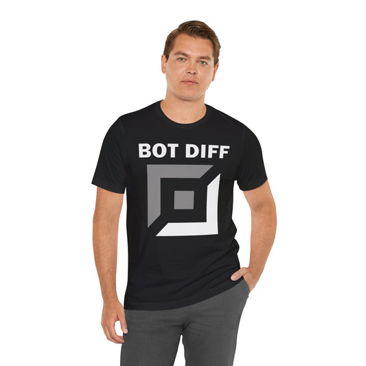 Bot Diff - League of Legends Black T-Shirt Apparel