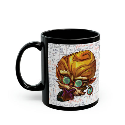 Mental Diff - Black Ceramic League of Legends Coffee Mug