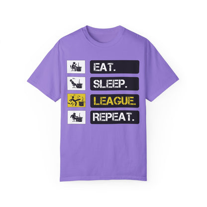 Eat. Sleep. League. Repeat. - Funny League of Legends Gamer Apparel