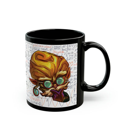 Mental Diff - Black Ceramic League of Legends Coffee Mug